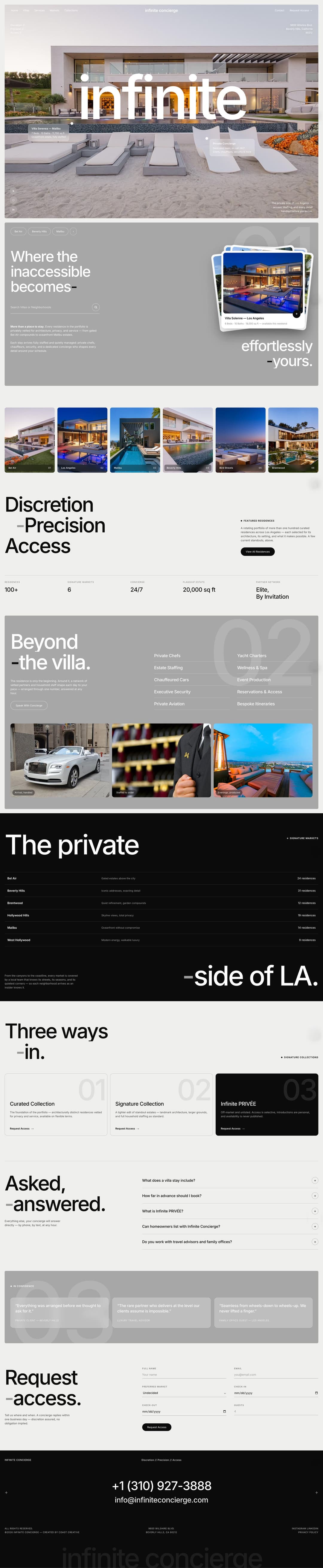Modern homepage design — Real Estate