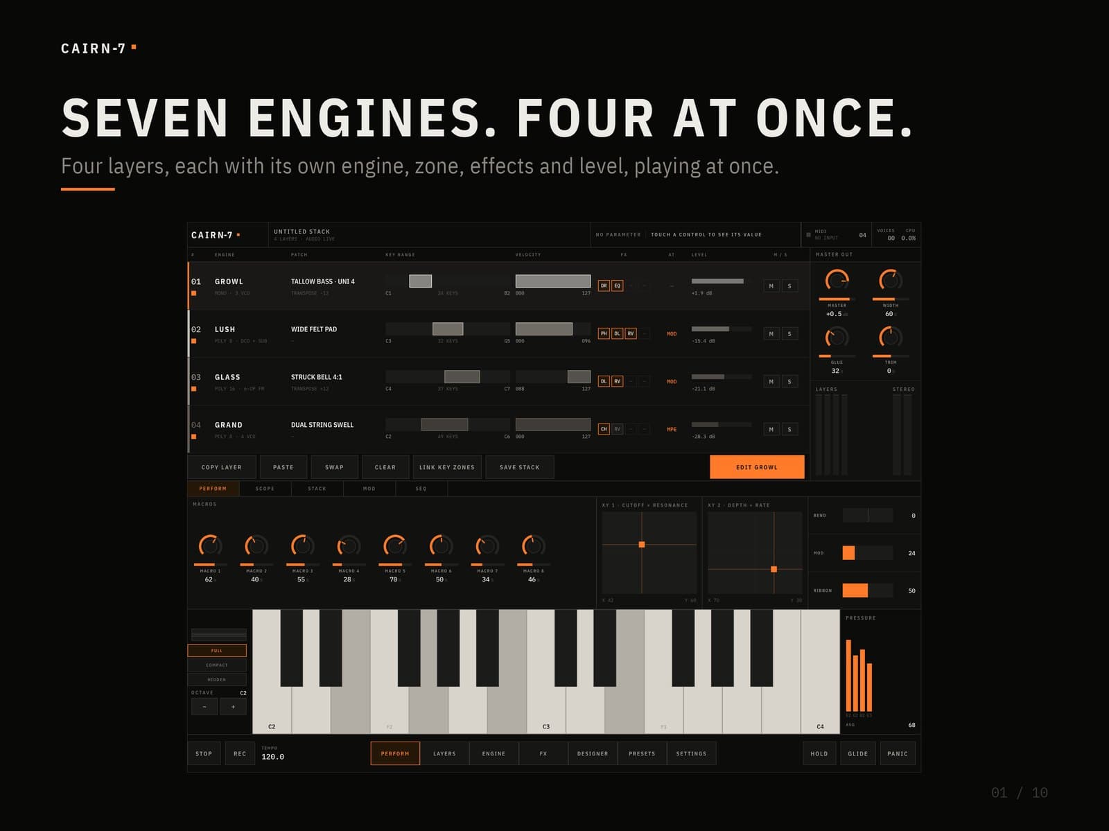 CAIRN-7 for iPad app