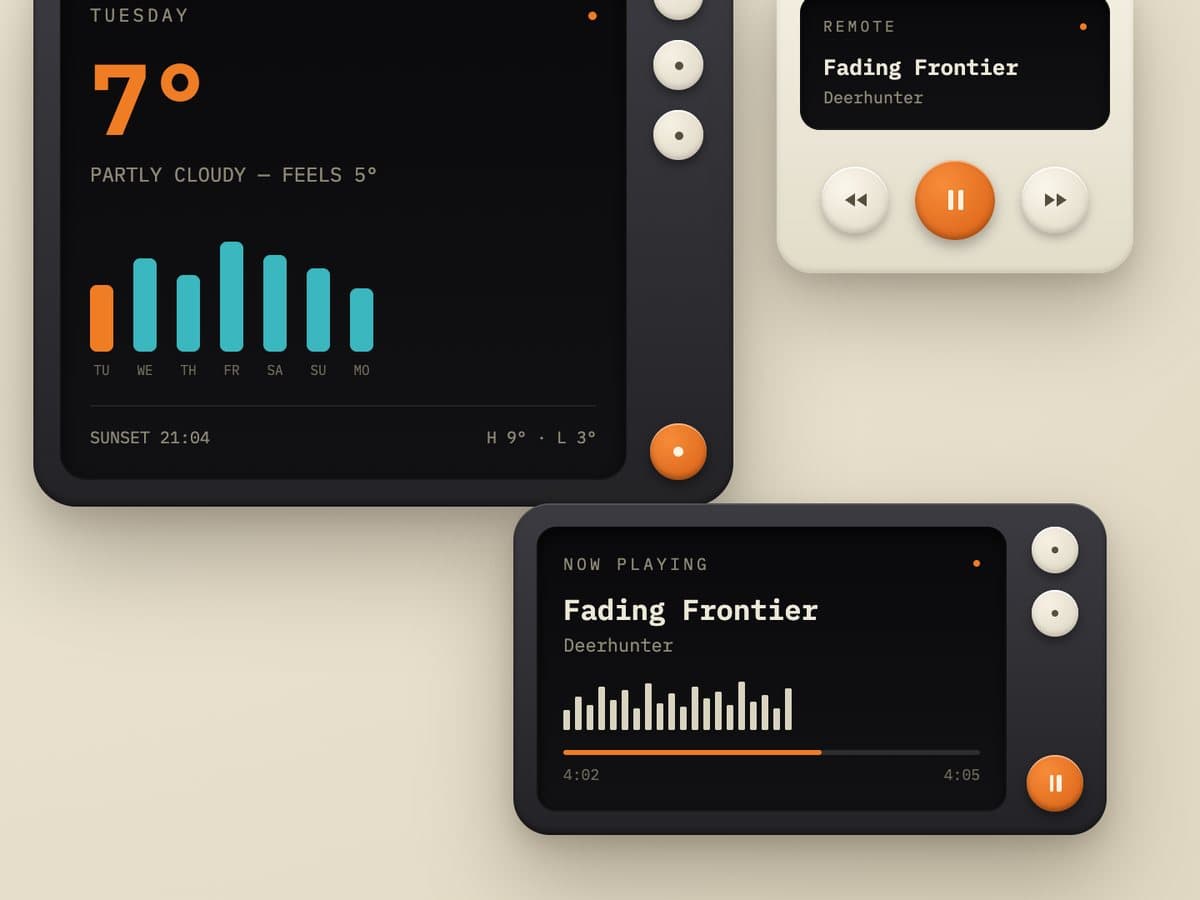 Panel MacOS Widgets app